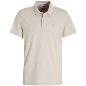 Vêtements Homme T-shirts & Polos Tommy Hilfiger Polo Tommy Jeans Ref 57326 ACM Savannah Sand Beige