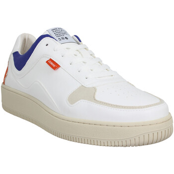 Chaussures Homme Baskets mode Corail Line 90 Bouteilles Recyclees Homme Blanc Navy Blanc