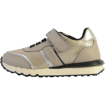 Chaussures Fille Baskets basses Geox 218645 Gris