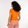 Vêtements Femme T-shirts manches courtes Oxbow Tee-shirt fitté col contrasté P2TILLA Orange