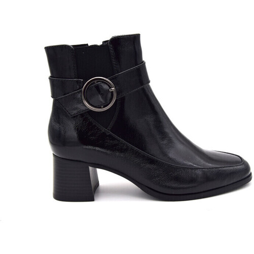 Chaussures Femme Boots Fleur De Safran ines-64 Noir
