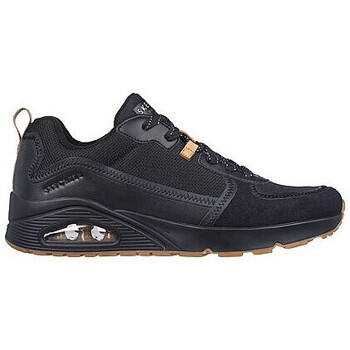 Chaussures Homme Baskets mode Skechers uno layover homme Noir