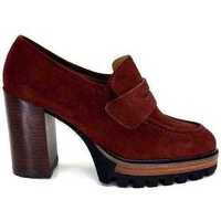 Chaussures Femme Mocassins Jhay 1425 Rouge