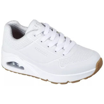 Chaussures Fille Baskets mode Skechers UNO STAND ON AIR BLANCHE Blanc