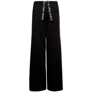 Vêtements Femme Pantalons de survêtement Calvin Klein Jeans logo tape Noir