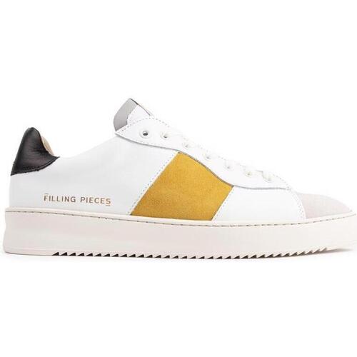 Chaussures Homme Baskets basses Filling Pieces Bougeoirs / photophores Blanc