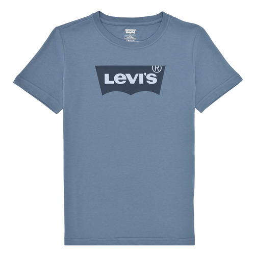 Vêtements Garçon T-shirts Solent manches courtes Levi's BATWING TEE Bleu
