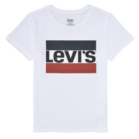 Vêtements Fille T-shirts manches courtes Levi's staple SPORTSWEAR LOGO TEE Blanc