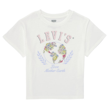 Vêtements Fille Men in Black and White Levi's EARTH OVERSIZED TEE Blanc