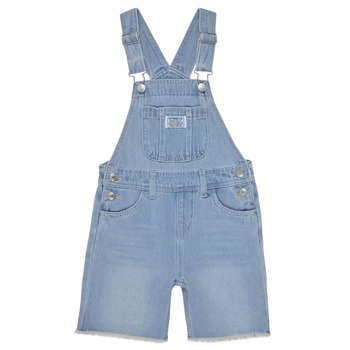 Vêtements Fille Mini Mom Jeans Levi's CLASSIC SHORTALLS Denim