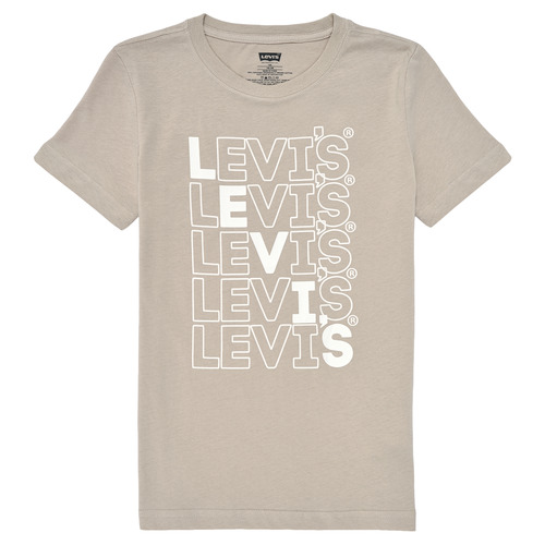 Vêtements Garçon Davos Jacket Ladies Levi's LEVI'S LOUD TEE Beige