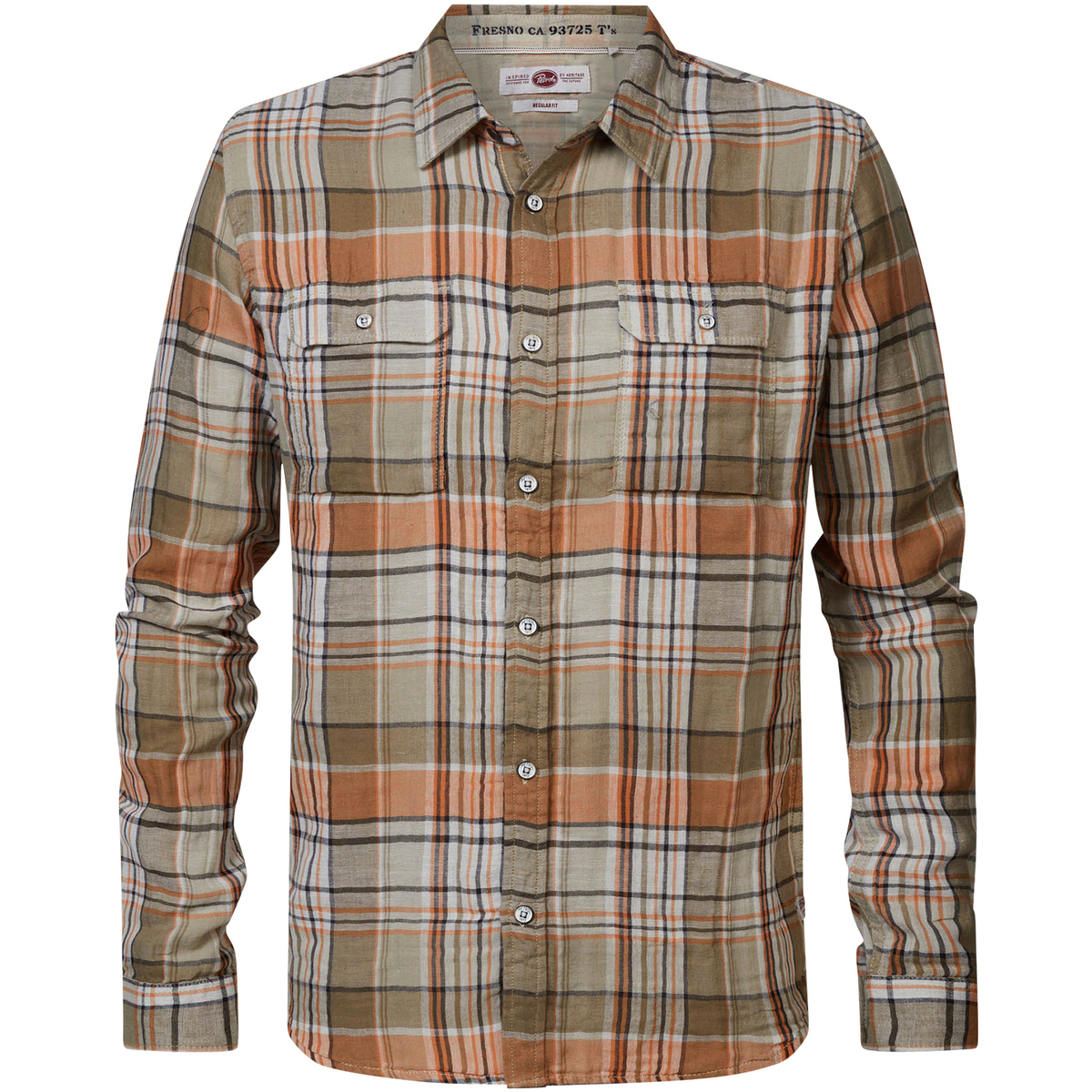 Vêtements Homme Connectez-vous pour ajouter un avis Chemise Regular Fit coton carreaux Multicolore