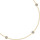 Montres & Bijoux Femme Bracelets Cleor Bracelet en or 375/1000 et topaze Doré
