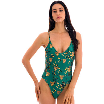 Vêtements Femme Maillots de bain 1 pièce Rio De Sol Sunsation Roargreen UPF 50+ Vert