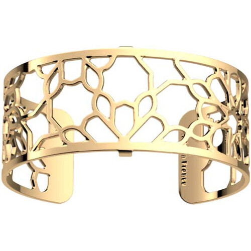 Montres & Bijoux Femme Bracelets Les Georgettes Bracelet jonc  Arabesque doré 25mm Jaune