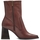 Chaussures Femme nylon Boots Tamaris nylon Boots zip 25313-41-BOTTES Marron