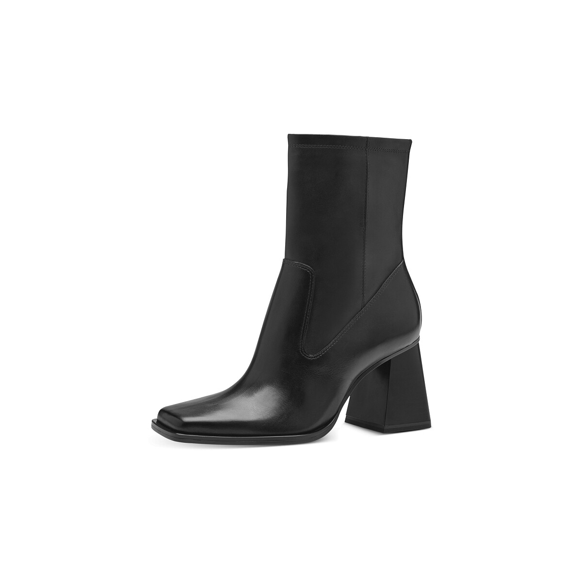Chaussures Femme Boots square Tamaris Boots square zip 25313-41-BOTTES Noir