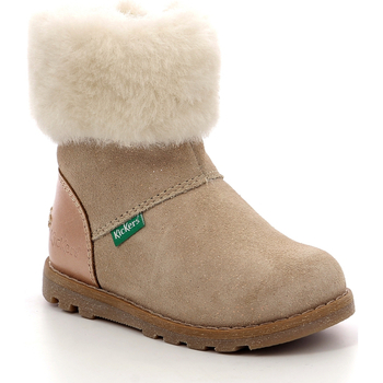 Chaussures Fille Superdry Boots Kickers Nonofur Beige