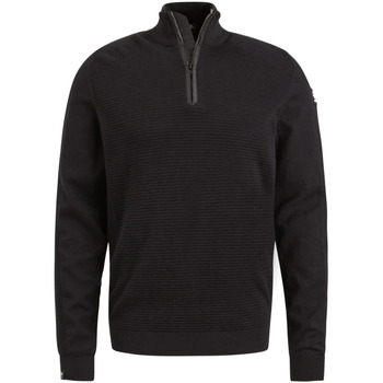 sweat-shirt vanguard  pullover demi-zip noir 