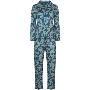 Arthur Pyjama Long coton regular fit Vert