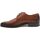 Chaussures Homme Mocassins Melik ChaussureDerby Wannio Cognac Marron