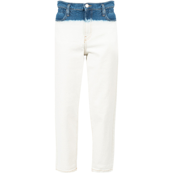 Vêtements Femme Pantalons 5 poches Pinko 1J10LM Y652 | Flexi  Maddie 7 Mom Fit Blanc