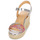 Chaussures Femme se mesure en dessous de la pomme dAdam 59718 Argenté / Multicolore