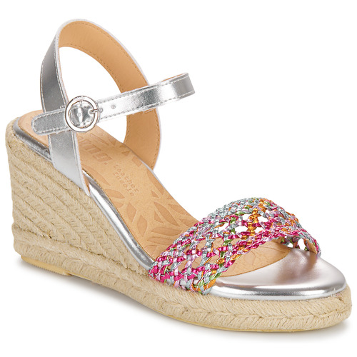 Chaussures Femme Sandales et Nu-pieds MTNG 59718 Argenté / Multicolore