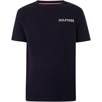 Vêtements Homme Pyjamas / Chemises de nuit Tommy Toe Hilfiger T-shirt de marque de salon Bleu