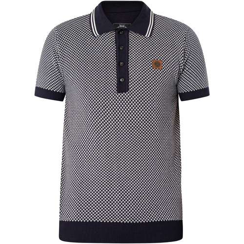 Vêtements Homme Polos manches courtes Trojan norse projects ruben knitted polo Bleu