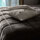 Maison & Déco Couvertures Vent Du Sud Dessus de lit Moki Bison - 220 x 240 cm Noir