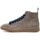 Chaussures Homme Baskets mode Panchic Bottine P01 Noyer Cobalt Marron