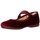 Chaussures Fille Derbies & Richelieu Tokolate 1189 Niña Burdeos Rouge