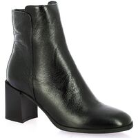 Chaussures Femme Boots interest Pao Boots interest cuir vernis Noir