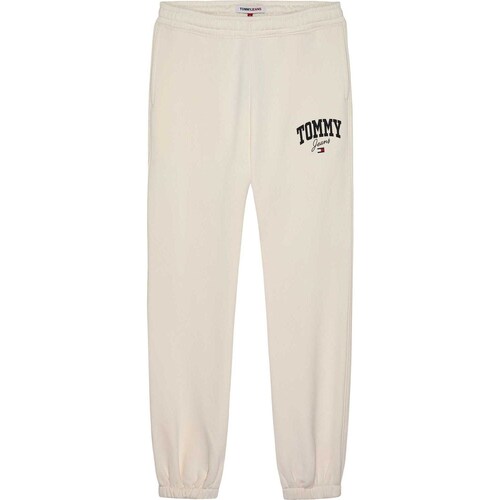 Vêtements Femme Pantalons Tommy Jeans Tjw Rlx New Varsity Blanc