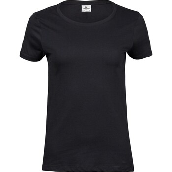 Vêtements sleeve T-shirts manches longues Tee Jays Luxury Noir