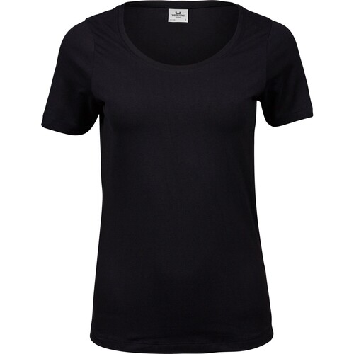 Vêtements sleeve T-shirts manches longues Tee Jays TJ450 Noir