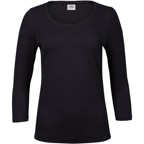 Vêtements sleeve T-shirts manches longues Tee Jays TJ460 Noir