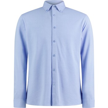 Vêtements Homme Chemises manches longues Kustom Kit KK143 Bleu