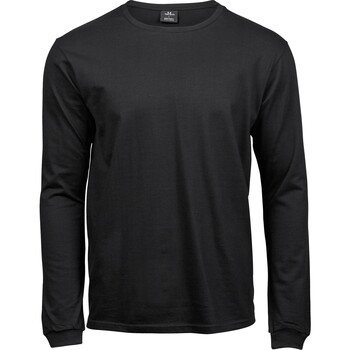 Vêtements Homme T-shirts manches longues Tee Jays TJ8007 Noir
