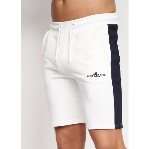 Vêtements Homme Shorts / Bermudas Born Rich Taymor Blanc