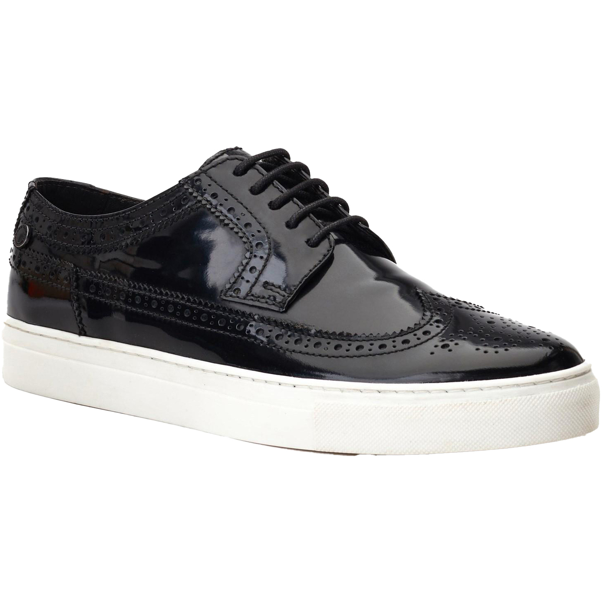 Chaussures Homme Baskets basses Base London Mickey Noir