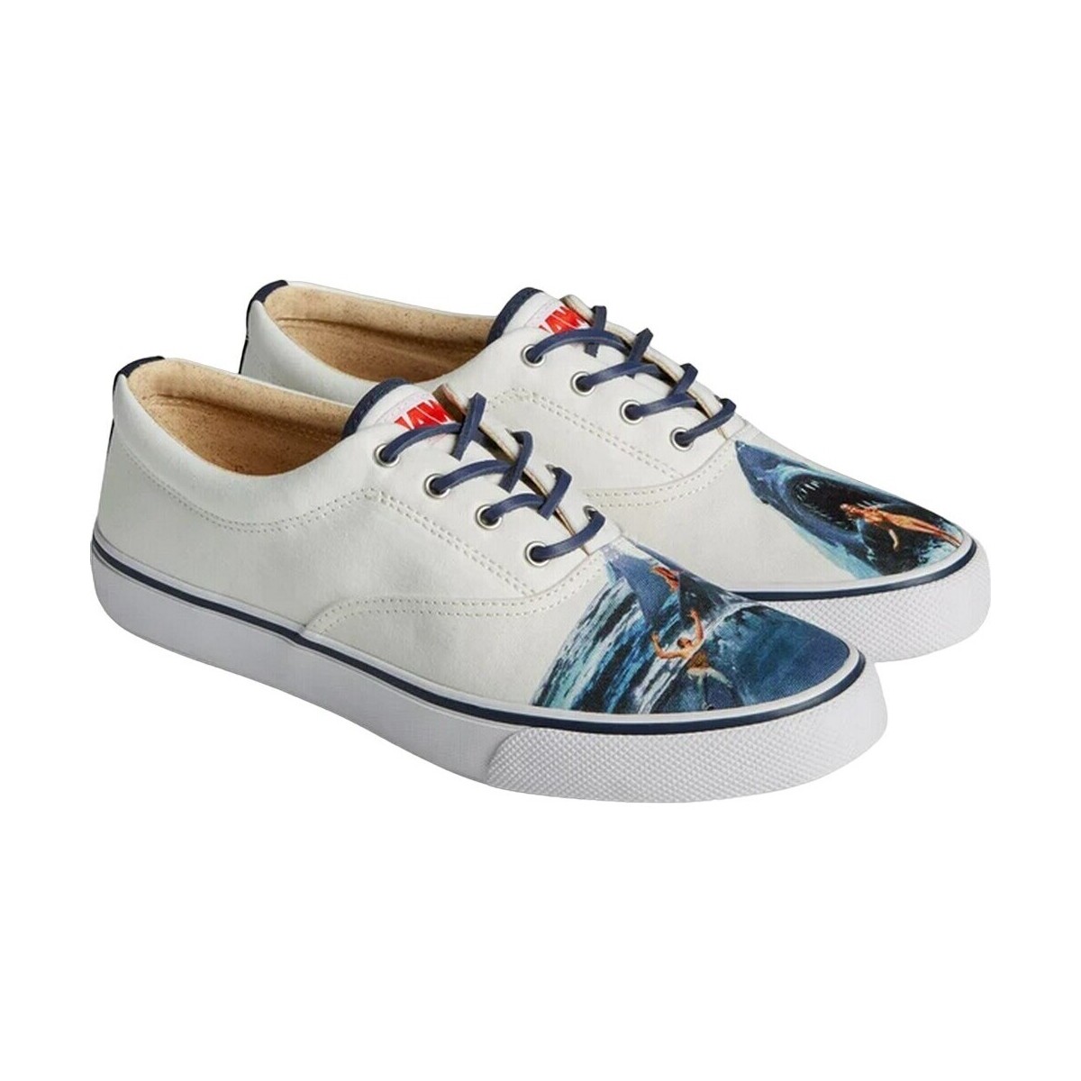 Chaussures Homme Baskets basses Sperry Top-Sider Striper II CVO Blanc