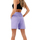 Vêtements Femme Shorts / Bermudas Hype HY9060 Violet