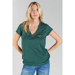 Vêtements Femme T-shirts & Polos Le Temps des Cerises T-shirt smallvtrame vert bouteille Vert
