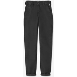 Vêtements Garçon Pantalons Le Temps des Cerises Pantalon chino jogg kurty noir Noir