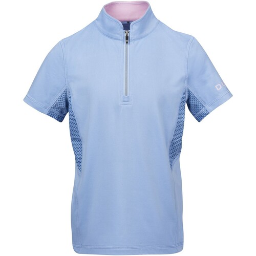 Vêtements Fille T-shirts manches courtes Dublin WB2032 Bleu