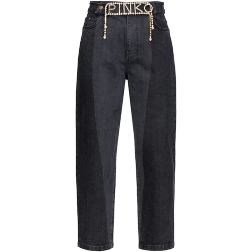 Vêtements Femme Sequins Jeans droit Pinko 101797-A15P Gris