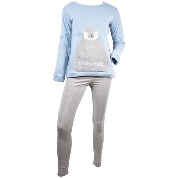 Vêtements Femme Pyjamas / Chemises de nuit Ushuaïa USHR003 B Bleu