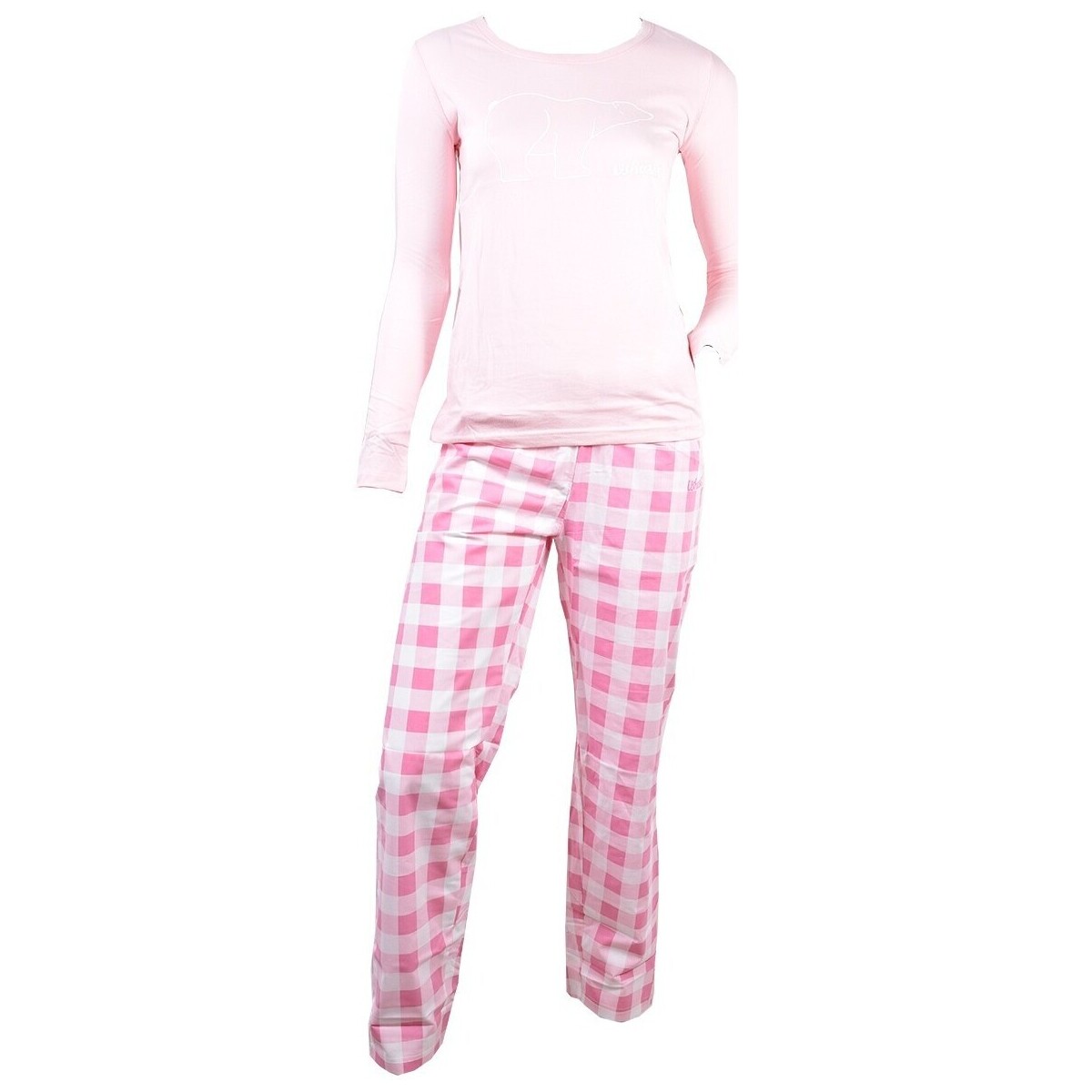 Vêtements Femme Pyjamas / Chemises de nuit Ushuaïa Pyjama Femme Rose
